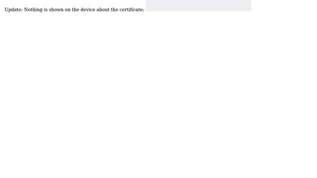 Apple: How can I see what permissions an enterprise app certificate has? смотреть онлайн