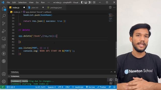 How to Create your First API with Node and Express| Building Simple API using Node & Express(Part 2 смотреть онлайн