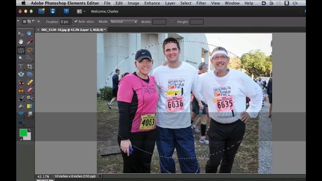 Photoshop Elements Quick Tip - Fast and Easy Vignette смотреть онлайн