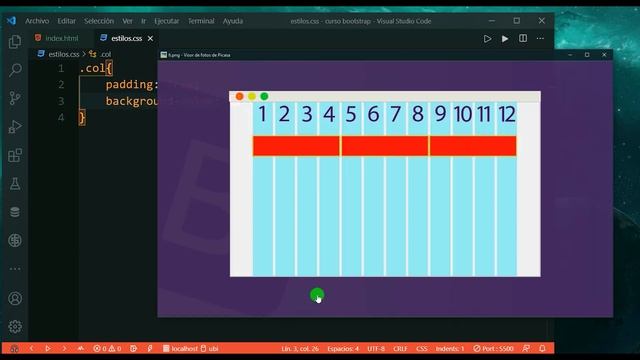 Curso de Bootstrap 5 - Guía Básica/contenedores parte uno смотреть онлайн