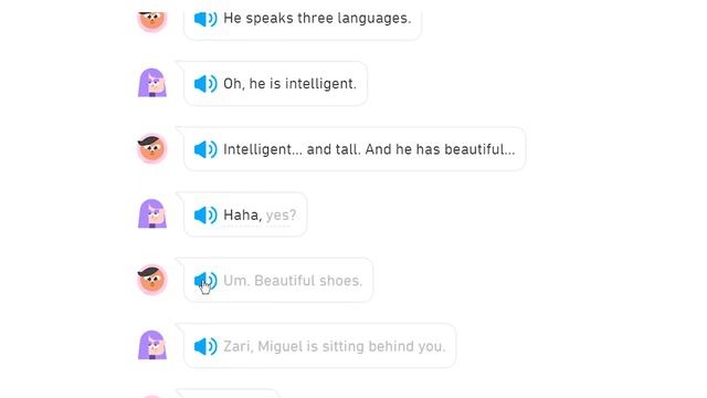 📗 Все истории из дуолинго История 8 The new student📗 Английский на слух! смотреть онлайн