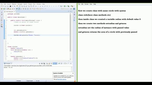 25- java programming for beginners- classes part 2 - creating object | new 2019 смотреть онлайн