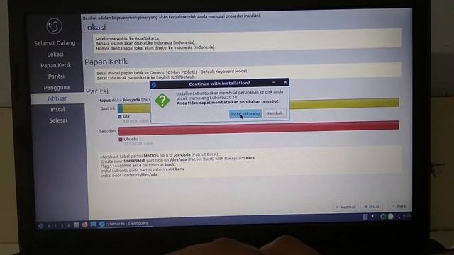 Tutorial Lengkap cara install Lubuntu 20.10 Groovy Gorilla lxQT desktop смотреть онлайн