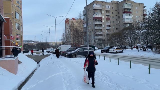МО, г. Дмитров, ул. Спасская, д. 6А. Видео у входа. смотреть онлайн