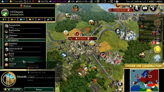 11 - Let's Play Civilization V FR - Europe WW2 - Staline - 11 - "Une Révolution surprise!" смотреть онлайн