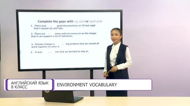 Английский язык. 8 класс. Environment vocabulary /22.09.2020/ смотреть онлайн