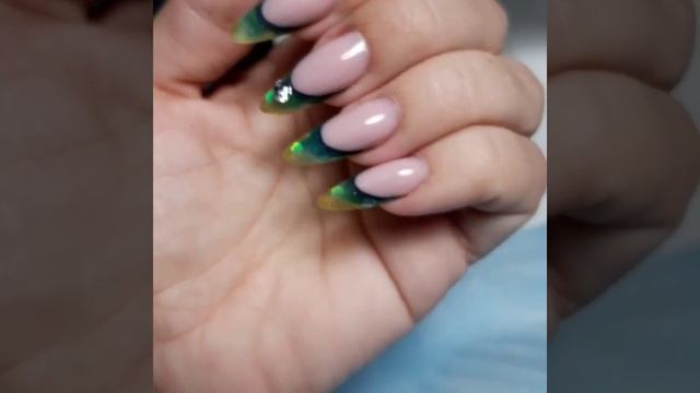 Выкладной френч классический миндаль смотреть онлайн