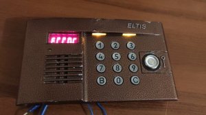 Домофон ELTIS ЦП100-Т — цикл ошибки.