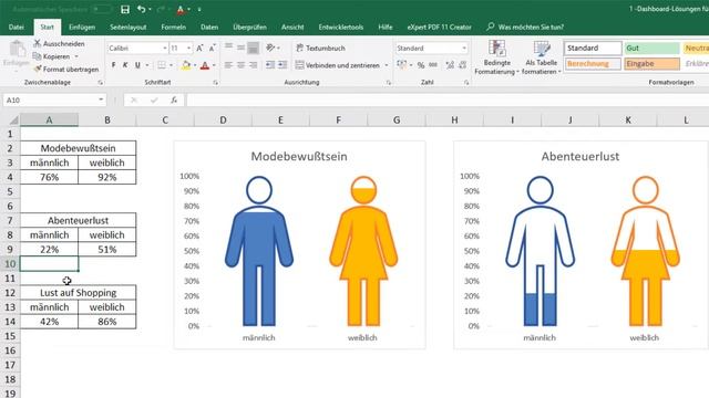 Diagramme und Dashboards mit Excel professionell erstellen смотреть онлайн