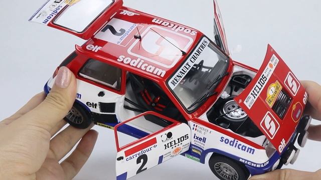 Solido 1:18 Renault 5 Turbo Rallye d'Antibes 1983 (S1801310) Diecast car model available now смотреть онлайн