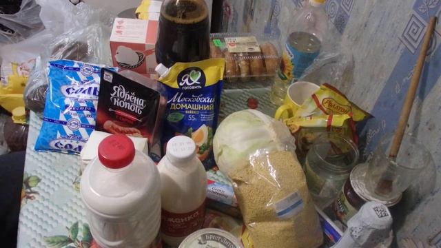Еда для бедняков    Затарка продуктов из магазина ПЯТЁРОЧКА.