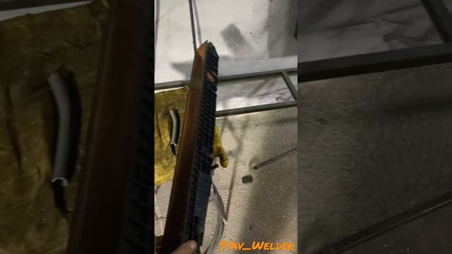 ремонт радиатора Мерседес Актрос замана бочка на алюминий. смотреть онлайн