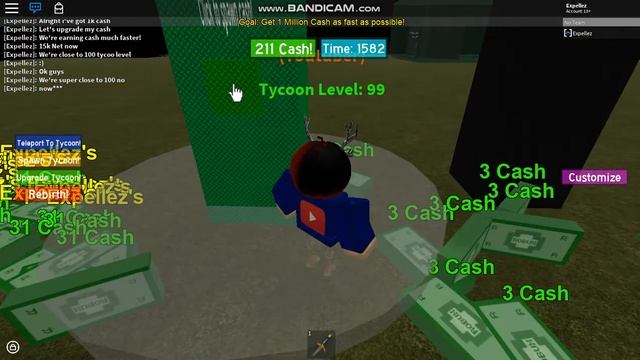 |ROBLOX|SPEED RUN TYCOON SIMULATOR?|GETTING 100 TYCOON LEVEL|REBIRTHING смотреть онлайн