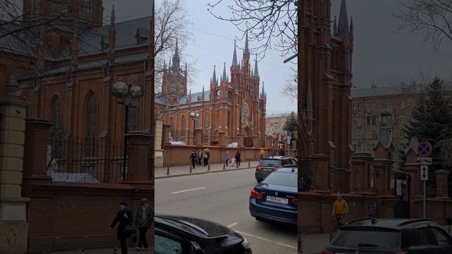 Римско-католический Кафедральный собор Непорочного Зачатия Пресвятой Девы Марии в Москве смотреть онлайн