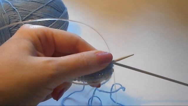 Набор петель "полым вязанием" для резинки смотреть онлайн