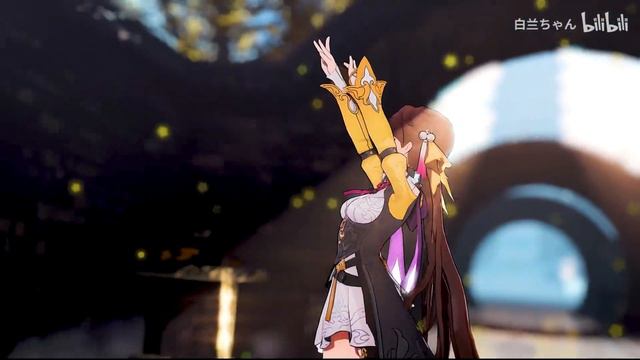 【Honkai：Star Rail × Aether Gazer MMD／4K／60FPS】Sushang × Jinwu【霜雪千年】 смотреть онлайн