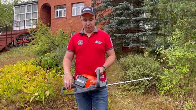 Настоящая Катана для вашего сада. Ножницы аккумуляторные Oleo-Mac HCI45 #садовыйинструмент #garden смотреть онлайн