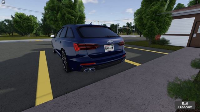 Roblox Greenville Dodge Stealth vs Mitsubishi Lancer Evo vs Audi S6 смотреть онлайн