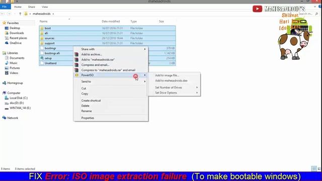 Fix Error ISO image extraction failure - Rufus PROBLEM смотреть онлайн