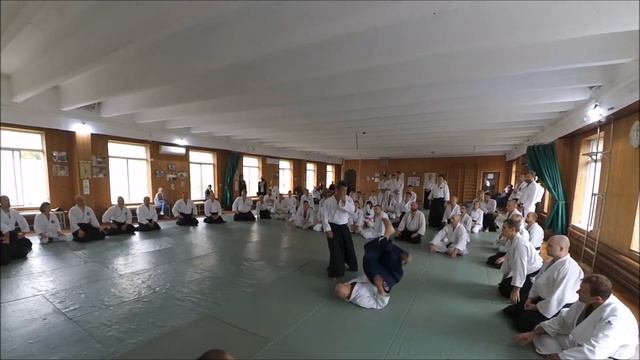 СЕМИНАР MORI TOMOHIRO SHIHAN 7 ДАН АЙКИДО АЙКИКАЙ В УКРАИНЕ КИЕВ смотреть онлайн