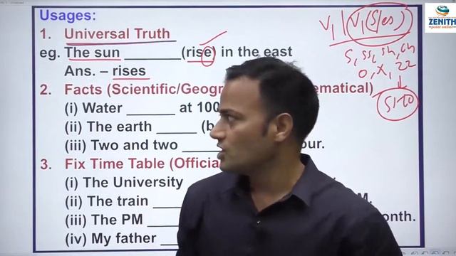 1st, 2nd, 3rd Grade, REET, CET ENGLISH || Tense (Present Simple) PT 2 || ZENITH EDUCATION || KT SI смотреть онлайн
