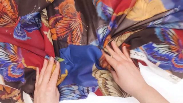 ф5938 Marni. Бабочкарий в полете. Шифон стрейч (97% шелк, 3% эластан). Италия смотреть онлайн