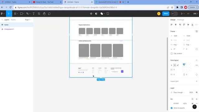 Easy and Pro Text animation on website banner in Figma | smart animation in figma смотреть онлайн