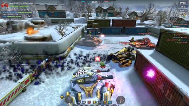 Twins EMP & Freeze Jammer/Paladin/Crisis on Sandbox RGB | Tanki Online | танки Онлайн смотреть онлайн