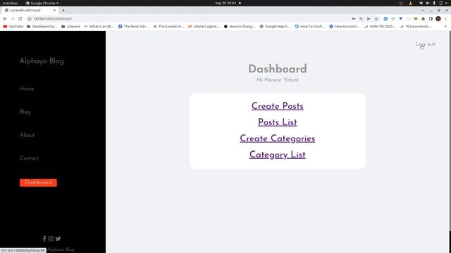 Laravel 9 and Vue 3 Blog with Sanctum authentication #1 Brief overview смотреть онлайн