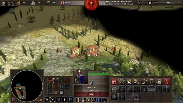 (0ad) raspberry pi 4b - playing the roman legions in "early" development open source {LINUX} смотреть онлайн