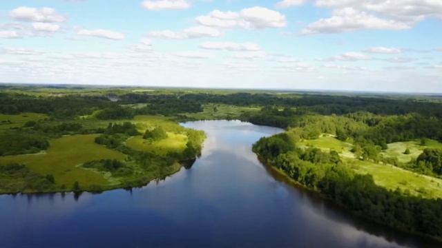 Озеро Долгое, Деревни Свинухово и Иванцево, Локнянский район, Псковская область (канал Лучшие Земли смотреть онлайн