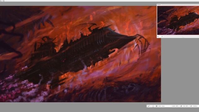 chaos spacehip drawing | space art смотреть онлайн