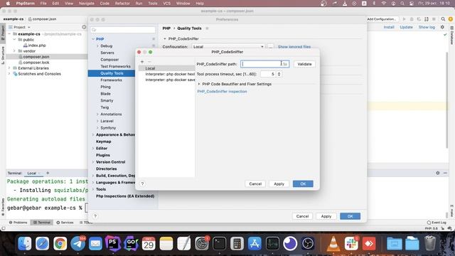 Установка и настройка PHP CodeSniffer в PhpStorm смотреть онлайн