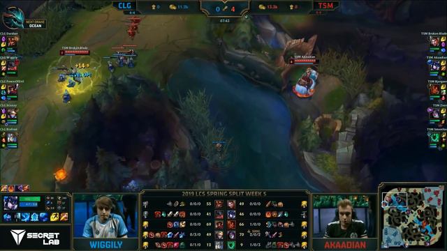 TSM vs. CLG | Week 5 LCS 2019 | Чемпионат Америки LCS NA | Team Solo MId Counter Logic Gaming смотреть онлайн