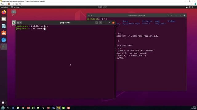 git init bare example смотреть онлайн