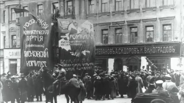 История праздника в открытках. 7 ноября. смотреть онлайн