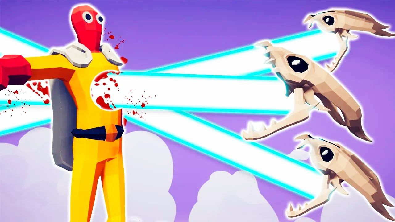 GASTER BLASTER of SANS DEFEAT EVERY UNIT | TABS - Totally Accurate Battle Simulator смотреть онлайн