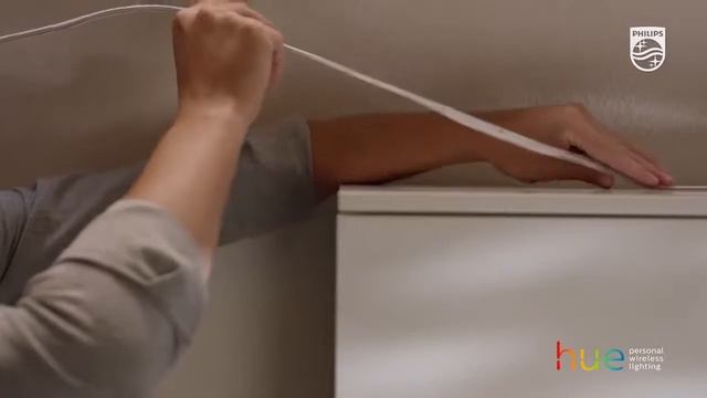 How To Install Philips Hue Lightstrip Plus - Bluetooth LED