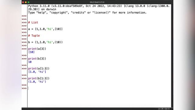 11 - Tuples in python смотреть онлайн