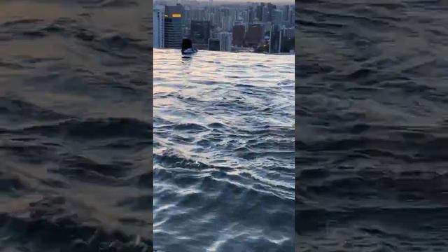 Marina Bay Sands Singapore Infinity Pool смотреть онлайн