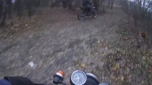 JAWA638,ЭНДУРО.Наваливаю на яве!