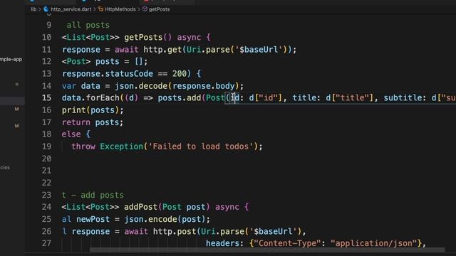 Flutter HTTP Package RESTful API (complete example) смотреть онлайн