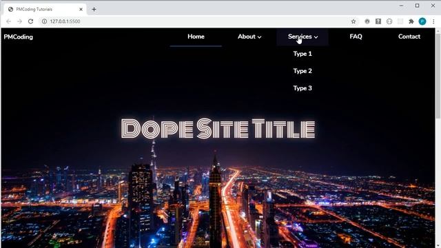How to code a responsive navigation menu with HTML, CSS, JavaScript (2020) - Intro смотреть онлайн