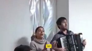 Даргинская песня под гармошку. Для любителей живого исполнения.