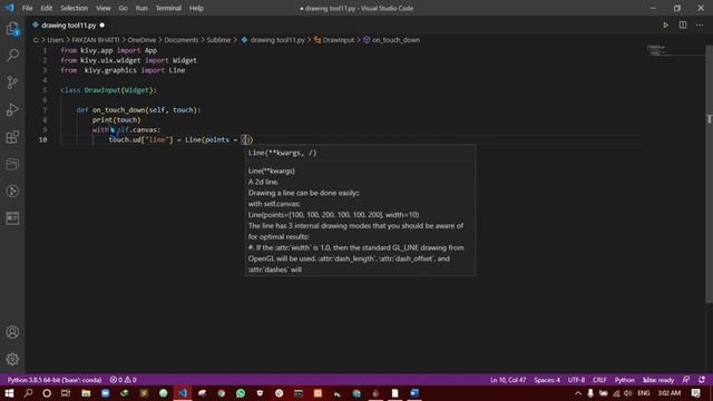 Build A Drawing Application With Python Kivy | 2021 смотреть онлайн