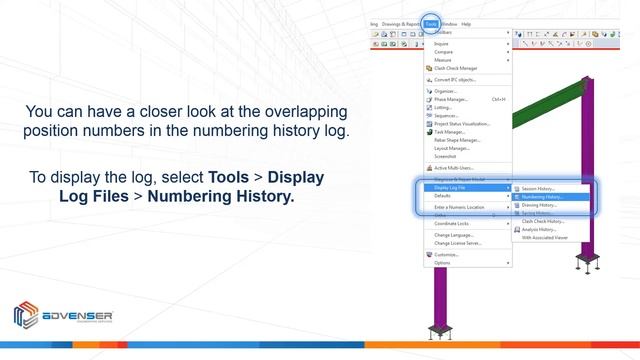 Tip to solve "Overlapping Number" in Tekla смотреть онлайн