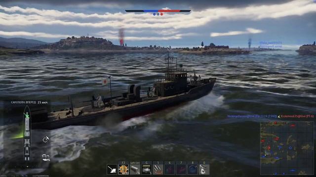 War Thunder - Морские охотники Японии! смотреть онлайн