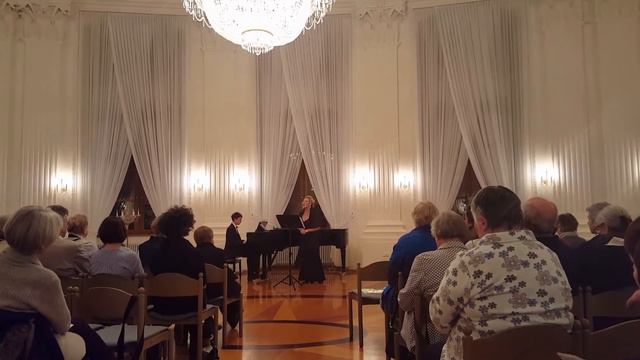 Ольга Романько поет Malinconia, V.Bellini. 23.3.2017