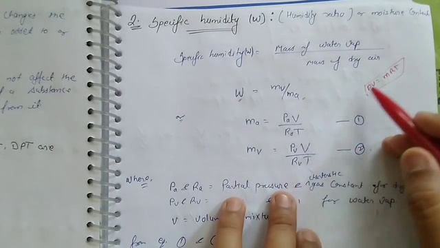Psychrometer Relations & some definitions || lec-1 || unit-4|| RAc смотреть онлайн