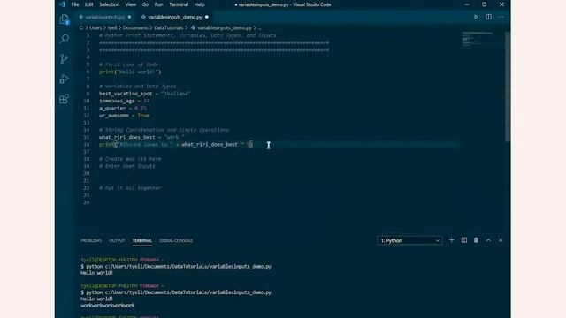 Intro to Python with Mad Lips смотреть онлайн